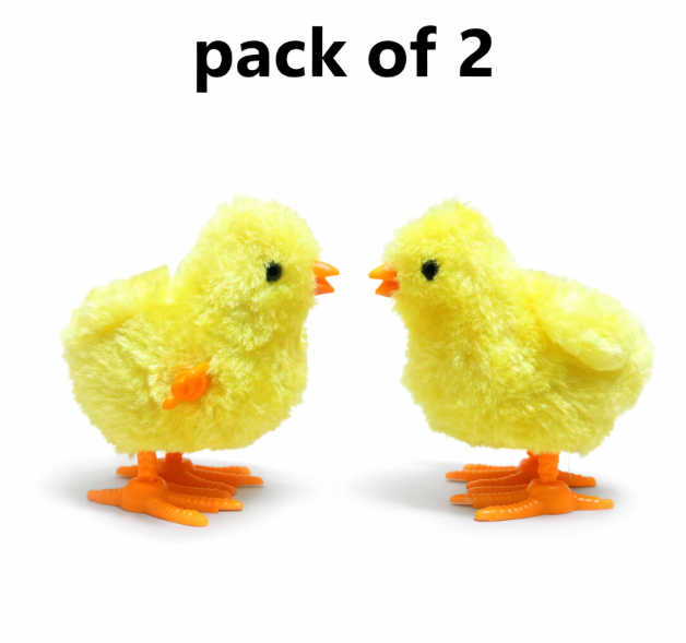 Little Yellow chicks for kids pack of 2